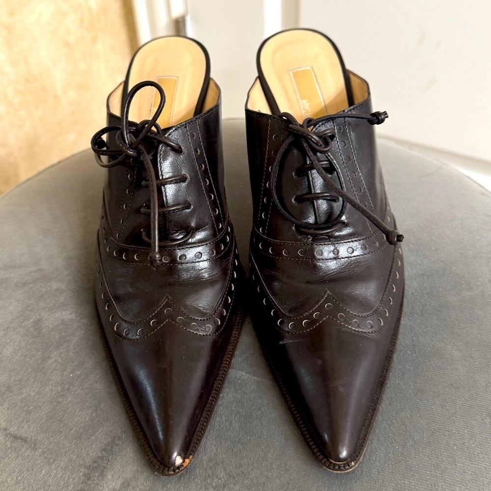 Michael Kors Slip on Oxford Heels
Made in Italy. 
2.5” heels